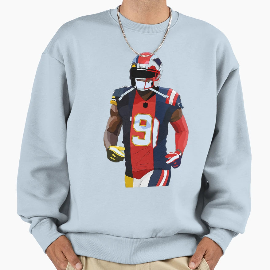 Juju Pats X Chiefs X Steelers Sweatshirt - Casual Everyday Wear Men Women - T-Shirt, Sweatshirt, Hoodie