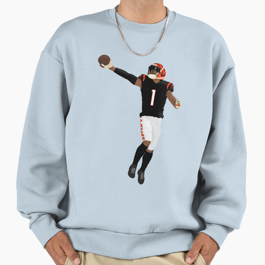 Jamarr Chase Sweatshirt - Custom Art Print Men Women - T-Shirt, Sweatshirt, Hoodie