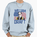 William Draft 4Th July Drinking Sweatshirt - Novelty Apparel Unisex - T-Shirt, Sweatshirt, Hoodie