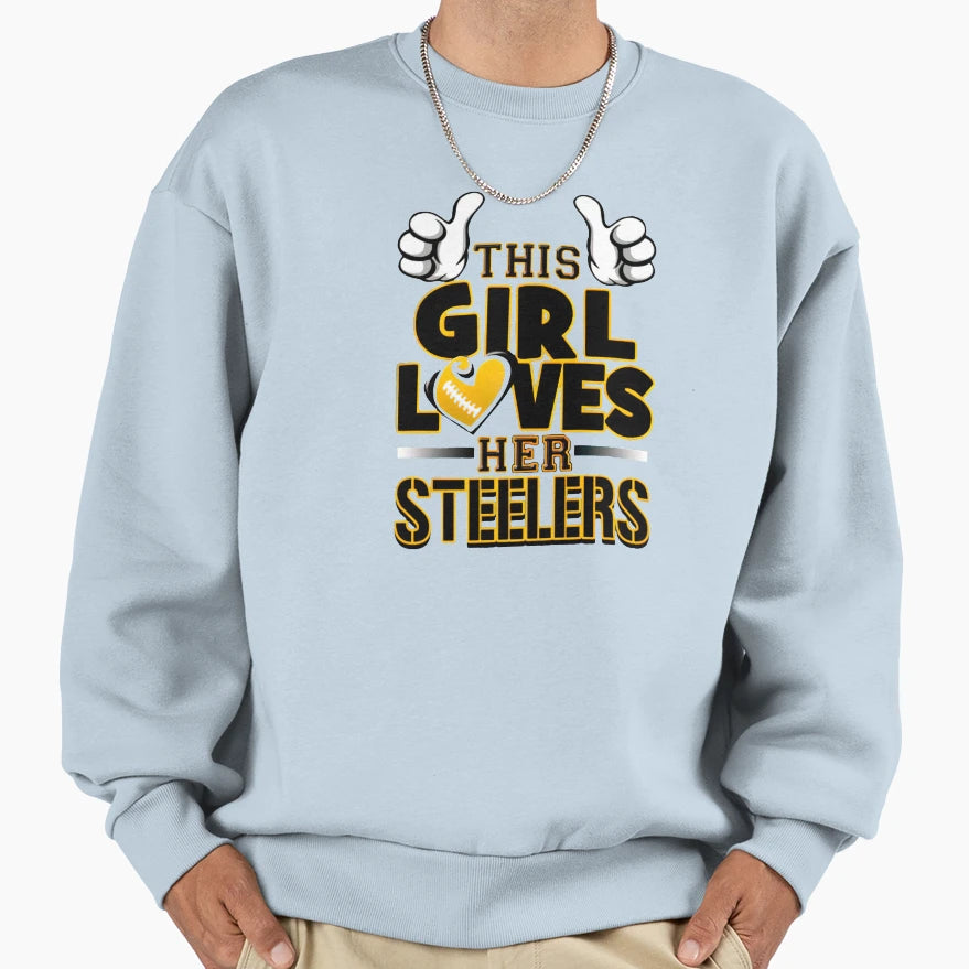 Pittsburgh Steelers Sweatshirt - Streetwear Style Men Women - T-Shirt, Sweatshirt, Hoodie
