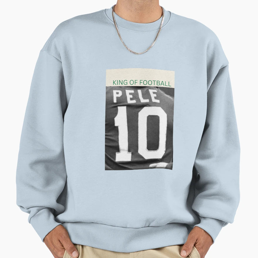 Pele King Football Suvashbarman T T-Shirt - Unique Graphic Men Women - T-Shirt, Sweatshirt, Hoodie