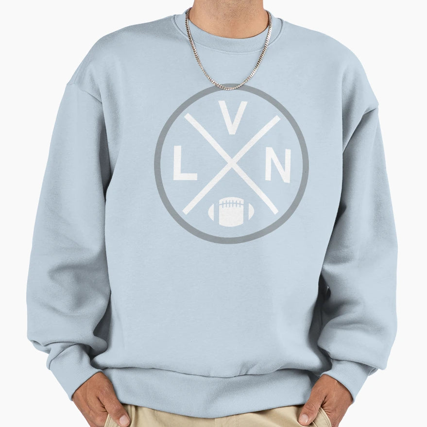 Las Vegas Football Emblem Lvn Sweatshirt - Unique Graphic Unisex - T-Shirt, Sweatshirt, Hoodie