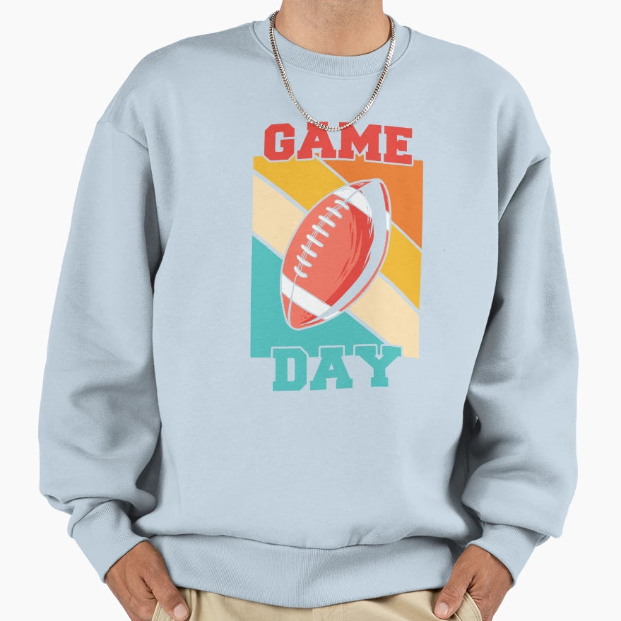 Game Day Football Fans Ultimate Sweatshirt - Trendy Graphic Unisex - T-Shirt, Sweatshirt, Hoodie