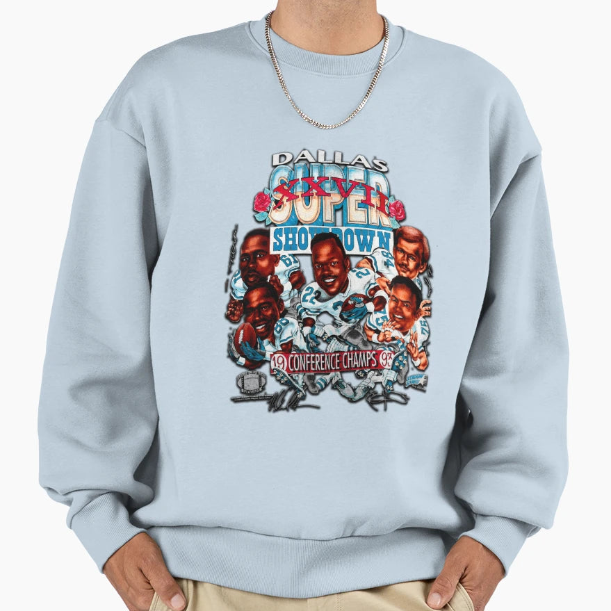 1993 Dallas Conference Champs Super Sweatshirt - Graphic Print Men Women - T-Shirt, Sweatshirt, Hoodie