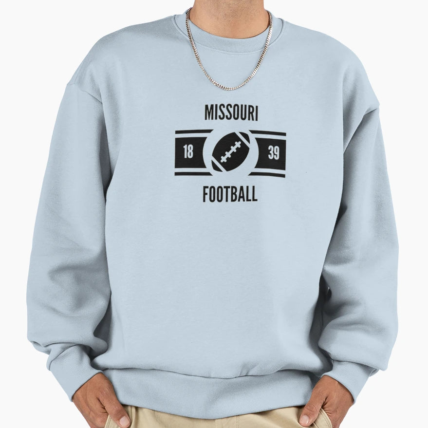 Missouri Football Sweatshirt - Trendy Graphic Men Women - T-Shirt, Sweatshirt, Hoodie