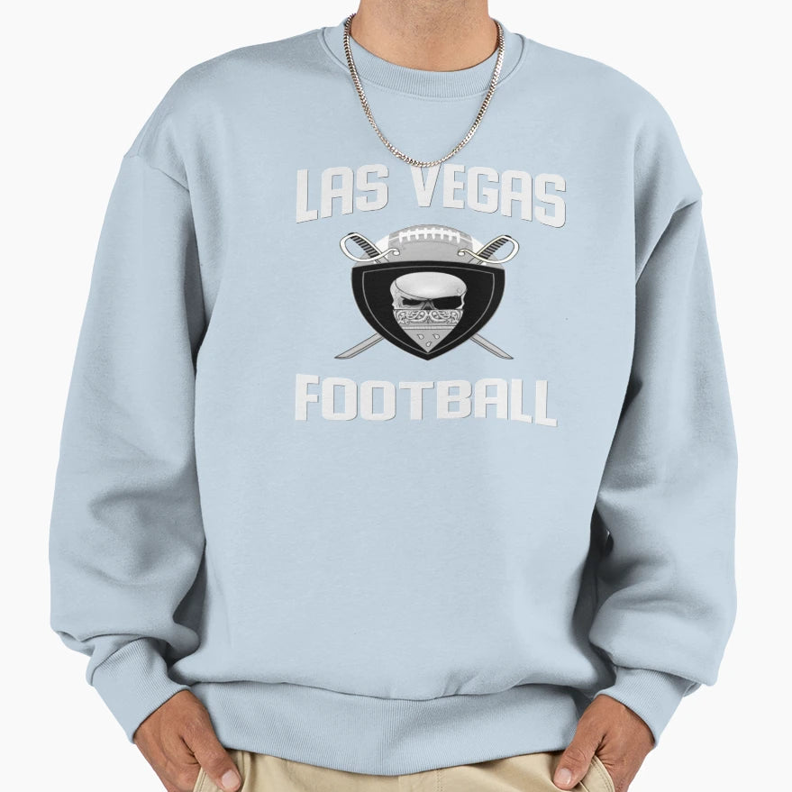 Las Vegas Football Mens Womens Sweatshirt - Streetwear Style for Adults - T-Shirt, Sweatshirt, Hoodie