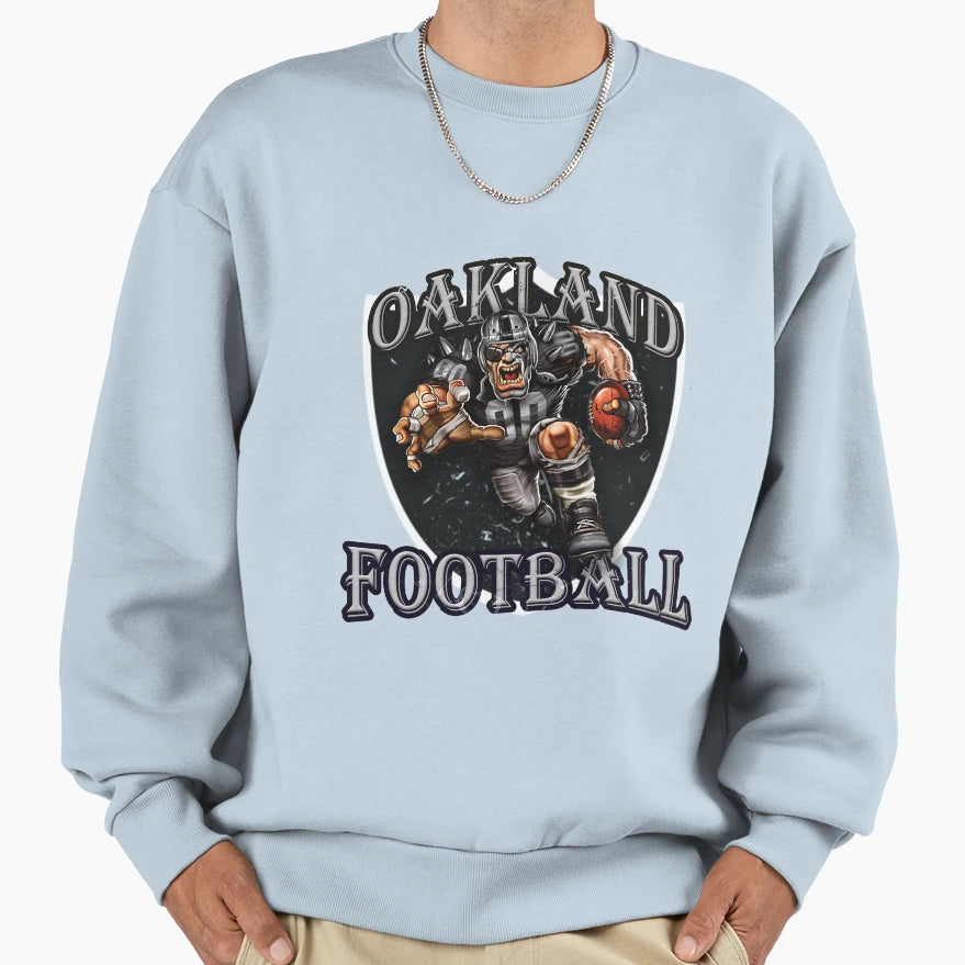 Oakland Football Sweatshirt - Fun Novelty Design Unisex - T-Shirt, Sweatshirt, Hoodie