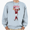 Art Arizona Cardinals Sweatshirt - Minimalist Print for Adults - T-Shirt, Sweatshirt, Hoodie