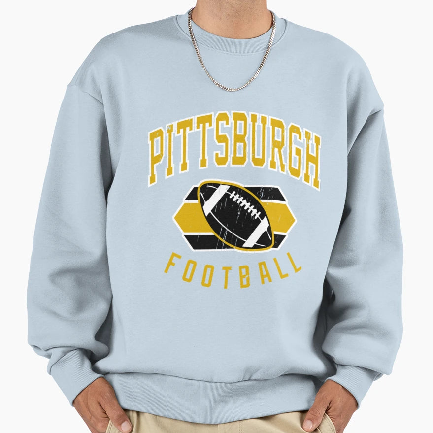 Pittsburgh Sweatshirt - Graphic Print for Adults - T-Shirt, Sweatshirt, Hoodie