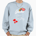 Grandma Knows Everything Sweatshirt - Novelty Apparel for Adults - T-Shirt, Sweatshirt, Hoodie