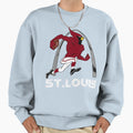Big Red Throwback Sweatshirt - Fun Novelty Design Men Women - T-Shirt, Sweatshirt, Hoodie