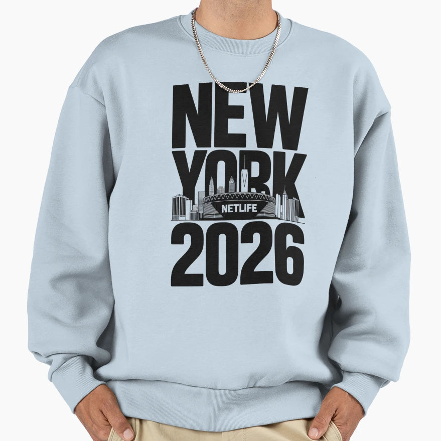 New York 2026 Metlife Stadium Skyline V3 T-Shirt - Minimalist Print Unisex - T-Shirt, Sweatshirt, Hoodie