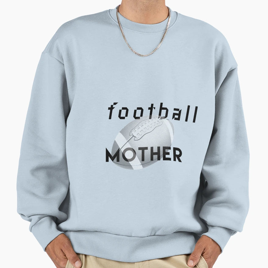 Football Mother Scooring Moms Sweatshirt - Minimalist Print Unisex - T-Shirt, Sweatshirt, Hoodie