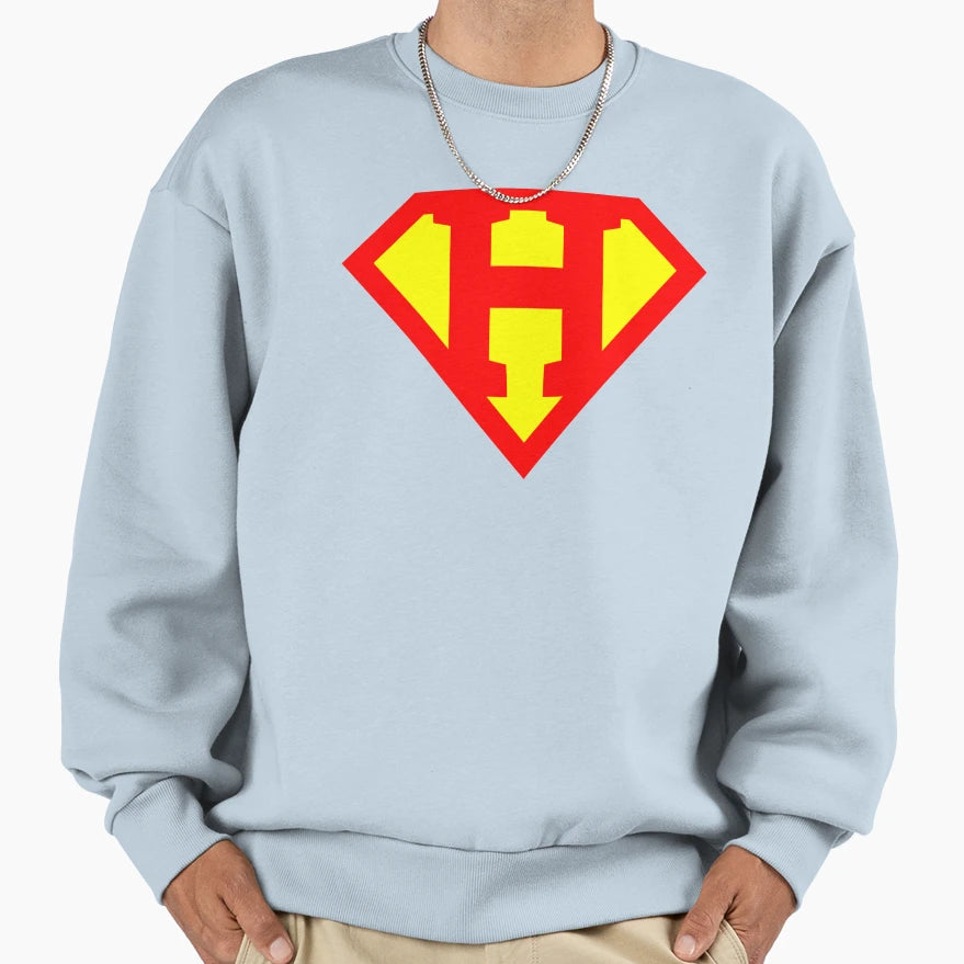Letter H Vol 4 Z Super Letter Sweatshirt - Fun Novelty Design Unisex - T-Shirt, Sweatshirt, Hoodie