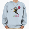 Super Bowler Swift Sloth Media Sweatshirt - Custom Art Print Men Women - T-Shirt, Sweatshirt, Hoodie