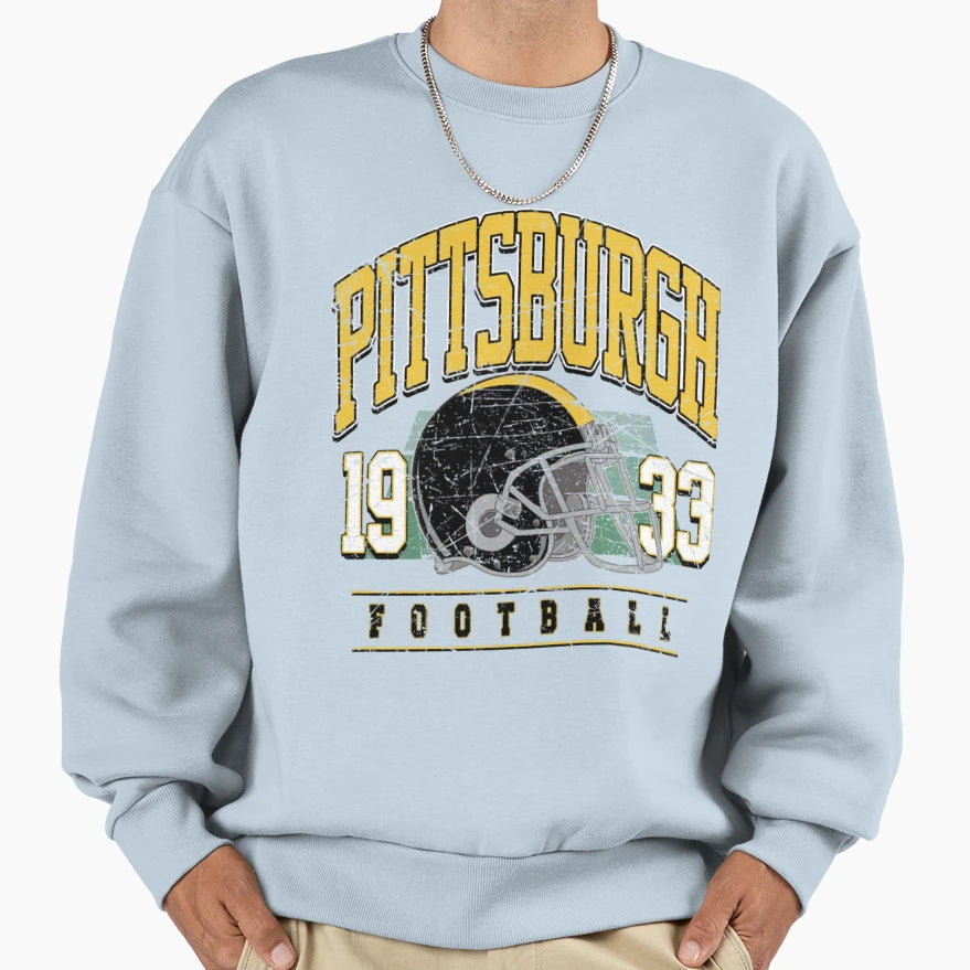 Art Pittsburgh Steelers Sweatshirt - Trendy Graphic Unisex - T-Shirt, Sweatshirt, Hoodie