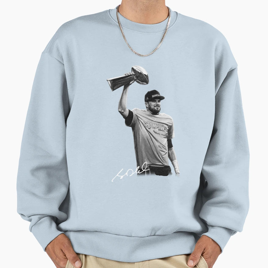 Sam Darnold Champions Sweatshirt - Custom Art Print for Adults - T-Shirt, Sweatshirt, Hoodie