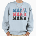 Mama Mama Mama Mothers Day Sweatshirt - Trendy Graphic Unisex - T-Shirt, Sweatshirt, Hoodie