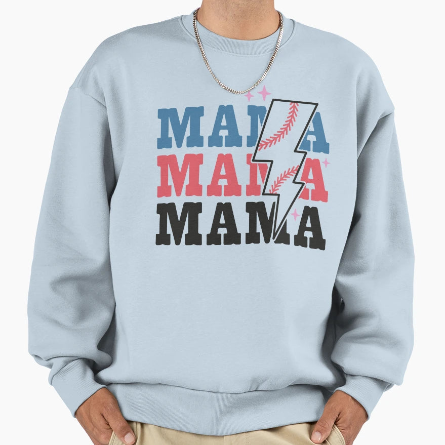 Mama Mama Mama Mothers Day Sweatshirt - Trendy Graphic Unisex - T-Shirt, Sweatshirt, Hoodie