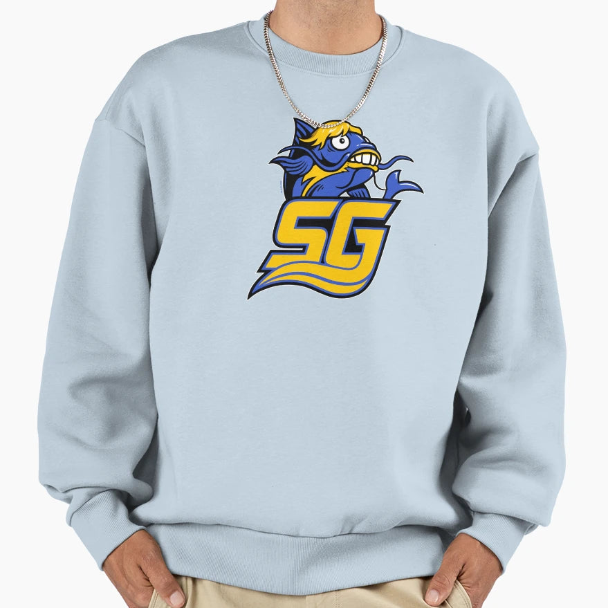 Catfish Wig Sweatshirt - Trendy Graphic Men Women - T-Shirt, Sweatshirt, Hoodie