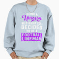 Lineman Unicorn Offensive Sweatshirt - Casual Everyday Wear Unisex - T-Shirt, Sweatshirt, Hoodie