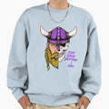 Minnesota Vikings Fans Just Once Sweatshirt - Custom Art Print Unisex - T-Shirt, Sweatshirt, Hoodie