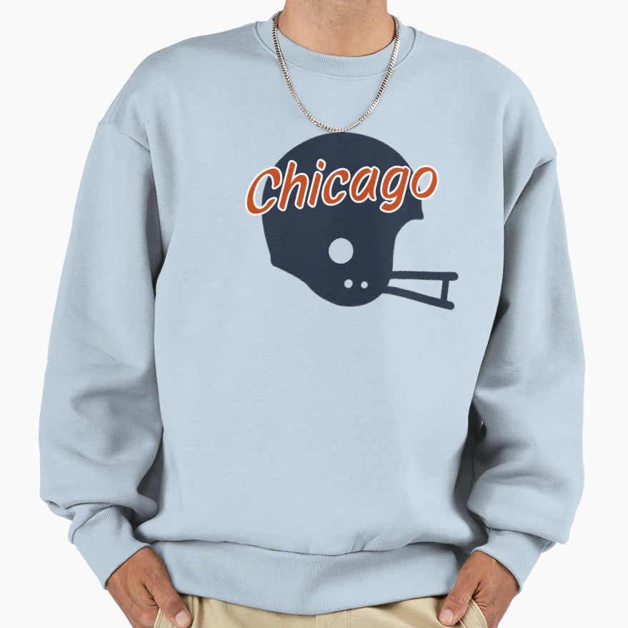 Chicago Football Sweatshirt - Novelty Apparel Unisex - T-Shirt, Sweatshirt, Hoodie