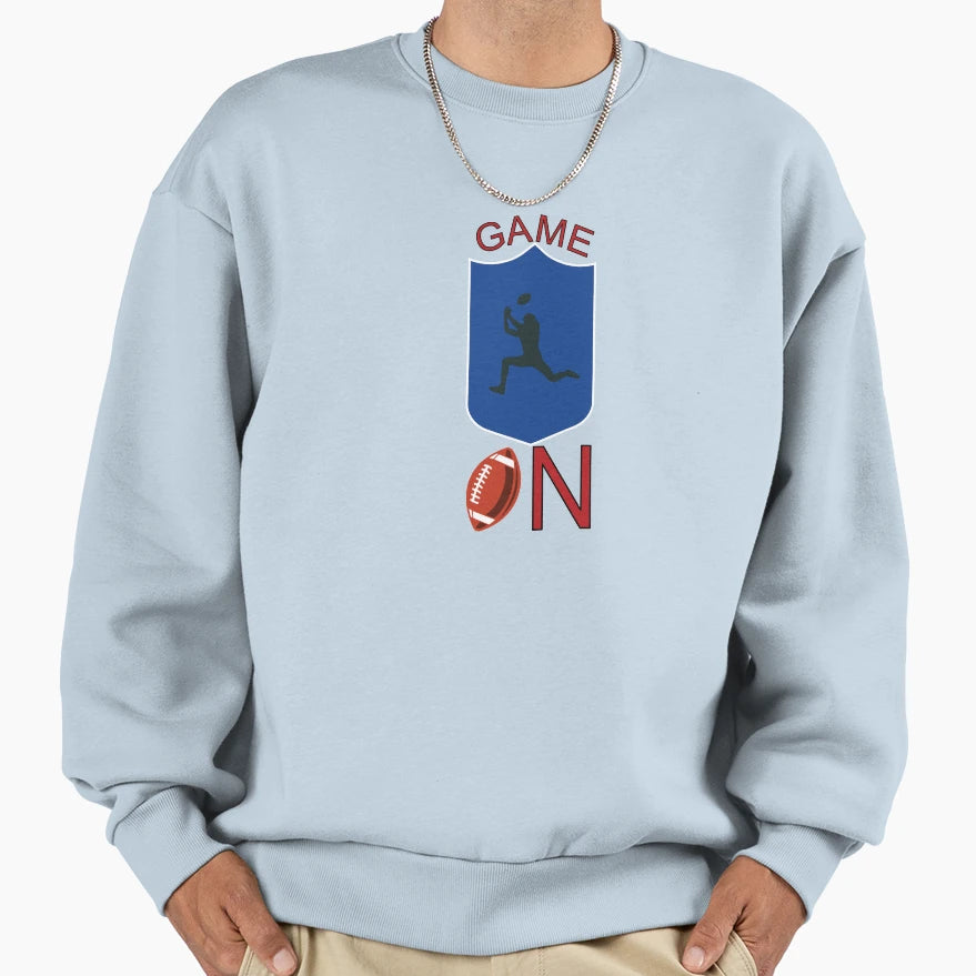 American Football Game Gift Gift Sweatshirt - Custom Art Print Men Women - T-Shirt, Sweatshirt, Hoodie
