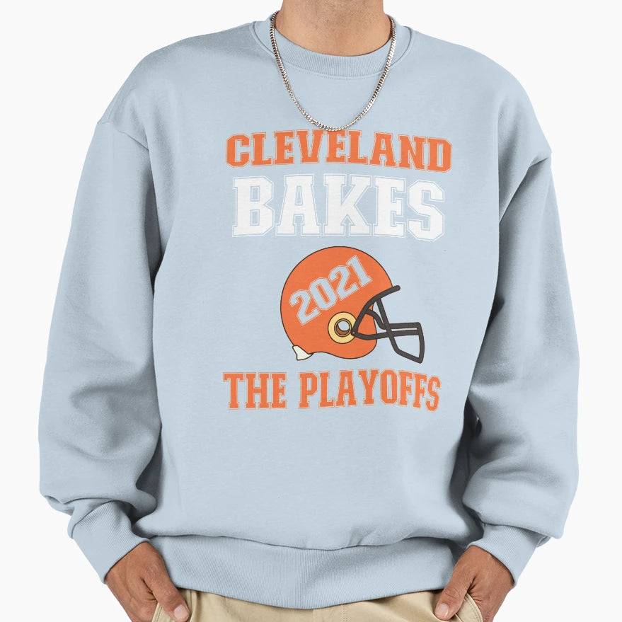 Cleveland Bakes 2021 Playoffs Sweatshirt - Minimalist Print Unisex - T-Shirt, Sweatshirt, Hoodie