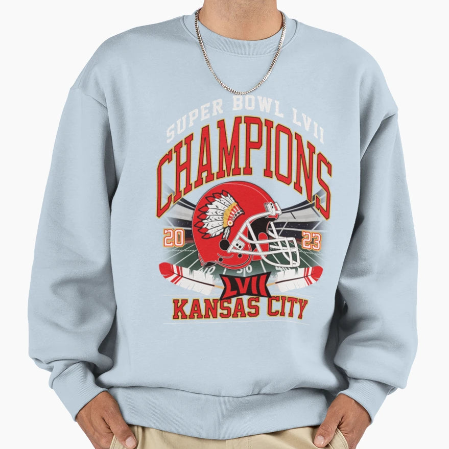 Kansas City Chiefs Sweatshirt - Casual Everyday Wear for Adults - T-Shirt, Sweatshirt, Hoodie