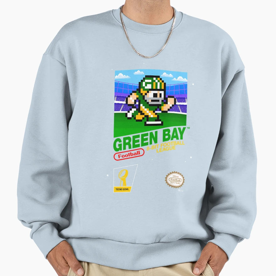 Green Bay Packers 8 Bit Videogames Sweatshirt - Streetwear Style Unisex - T-Shirt, Sweatshirt, Hoodie