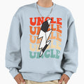 Soccer Uncle Groovy Lightning Bolt Sweatshirt - Minimalist Print Unisex - T-Shirt, Sweatshirt, Hoodie