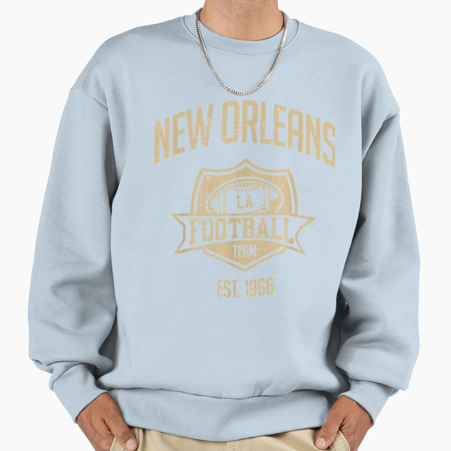 Art New Orleans Saints Sweatshirt - Streetwear Style for Adults - T-Shirt, Sweatshirt, Hoodie