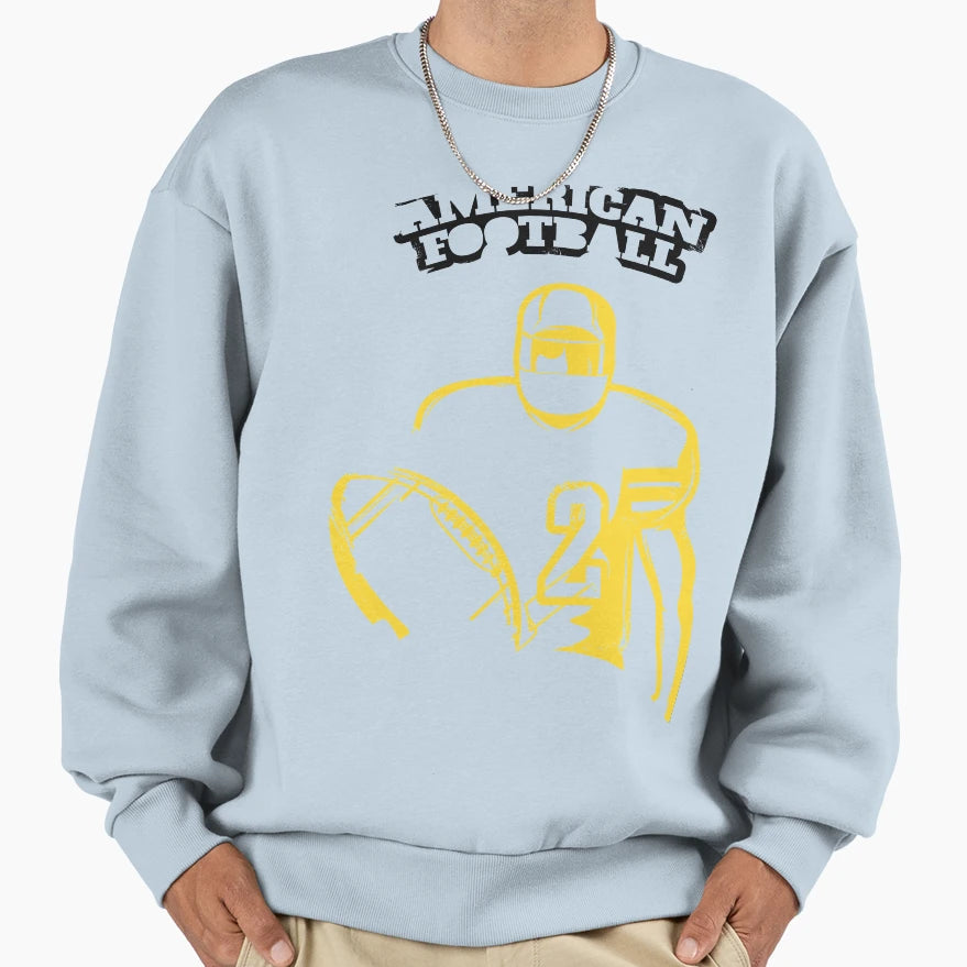 American Football Team T-Shirt - Unique Graphic Men Women - T-Shirt, Sweatshirt, Hoodie