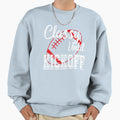 Classy Until Kickoff American Sweatshirt - Aesthetic Graphic Men Women - T-Shirt, Sweatshirt, Hoodie