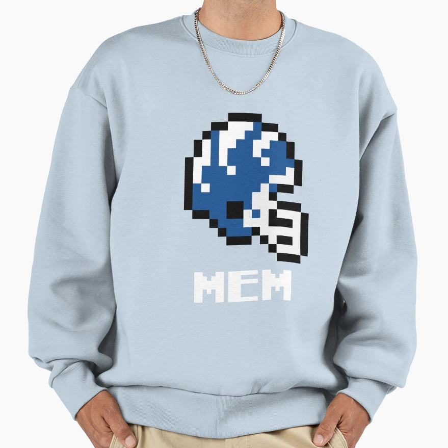 Memphis Tigers Tecmo Super Bowl Sweatshirt - Novelty Apparel Men Women - T-Shirt, Sweatshirt, Hoodie