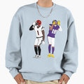 Griddy Duo Sweatshirt - Novelty Apparel Unisex - T-Shirt, Sweatshirt, Hoodie