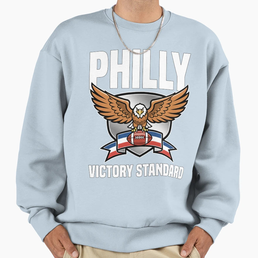 Philly Victory Standard Sweatshirt - Novelty Apparel for Adults - T-Shirt, Sweatshirt, Hoodie
