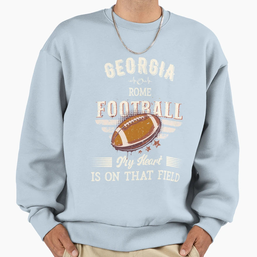 Georgia Rome American Football T-Shirt - Fun Novelty Design Unisex - T-Shirt, Sweatshirt, Hoodie