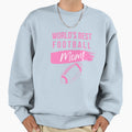 Worlds Best Football Mom Sweatshirt - Casual Everyday Wear Unisex - T-Shirt, Sweatshirt, Hoodie