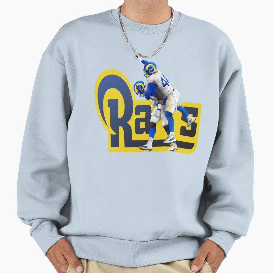 Rams Sweatshirt - Unique Graphic for Adults - T-Shirt, Sweatshirt, Hoodie