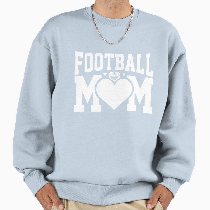 Funny Womens Game Day Football Mom Sweatshirt - Unique Graphic for Adults - T-Shirt, Sweatshirt, Hoodie