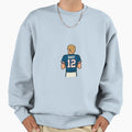 New Yorks New Quarterback Sweatshirt - Minimalist Print Men Women - T-Shirt, Sweatshirt, Hoodie