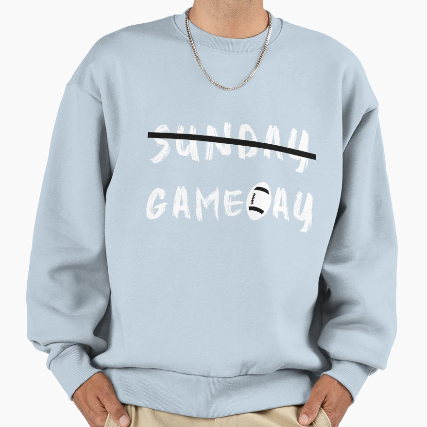 Football Sunday Gameday Sweatshirt - Trendy Graphic Unisex - T-Shirt, Sweatshirt, Hoodie