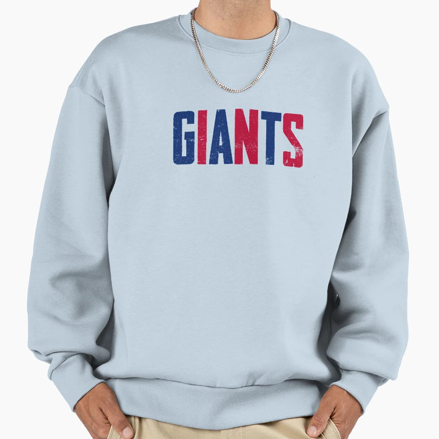 New York Giants Sweatshirt - Minimalist Print Men Women - T-Shirt, Sweatshirt, Hoodie
