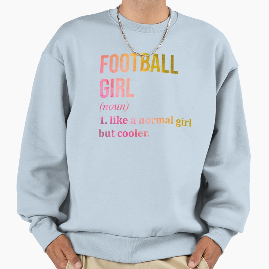 Football Definition Watercolor Sweatshirt - Novelty Apparel Unisex - T-Shirt, Sweatshirt, Hoodie