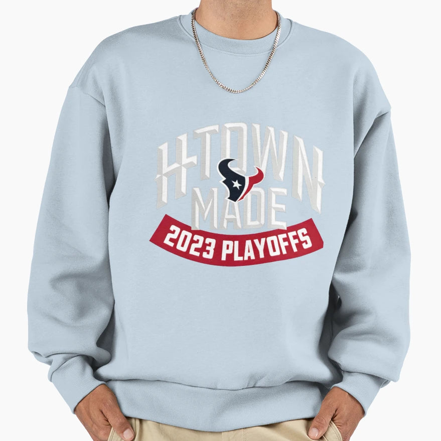 Art Houston Texans Sweatshirt - Fun Novelty Design for Adults - T-Shirt, Sweatshirt, Hoodie
