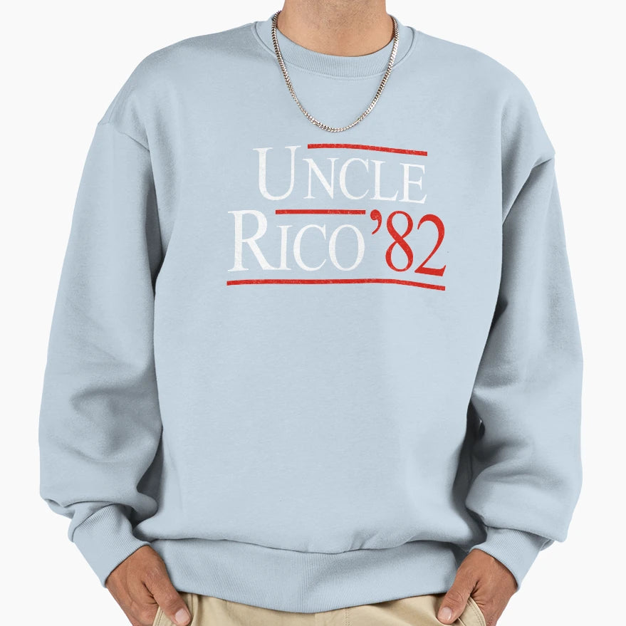 Uncle Rico 82 President Sweatshirt - Minimalist Print Unisex - T-Shirt, Sweatshirt, Hoodie