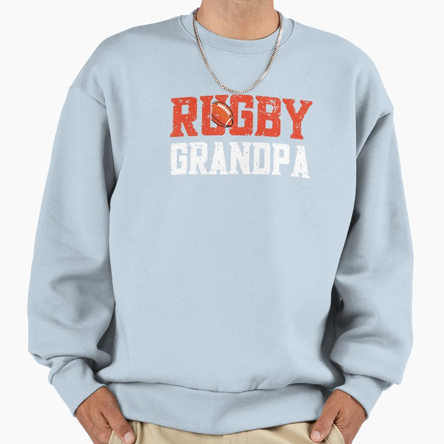 Rugby Grandpa Proud Rugby Lover Sweatshirt - Fun Novelty Design Unisex - T-Shirt, Sweatshirt, Hoodie