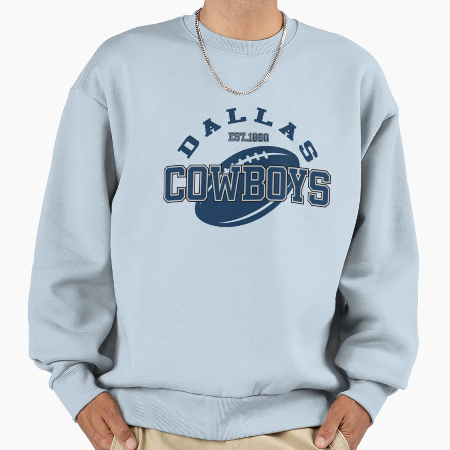 Dallas Cowboys Football Dallas Sweatshirt - Trendy Graphic Men Women - T-Shirt, Sweatshirt, Hoodie